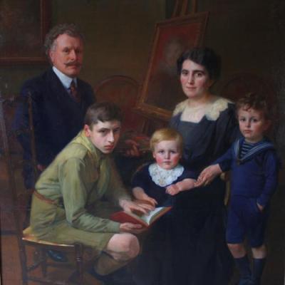 MarcTérence, Clotilde et leurs enfants